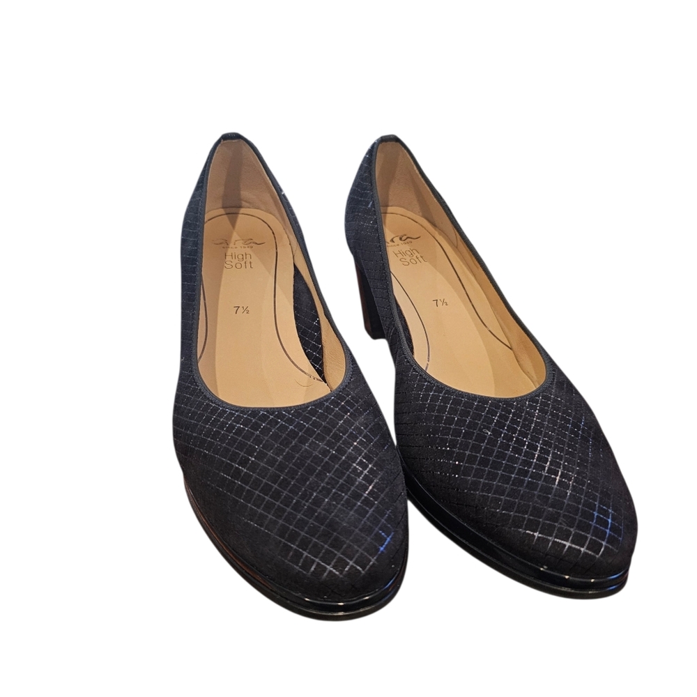 Ara Women's Navy Ophelia Pump - Picture 4 of 10